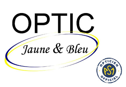 Logo OPTIC JAUNE & BLEU